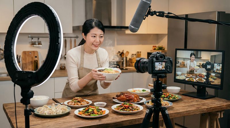 行情软件美食视频教程